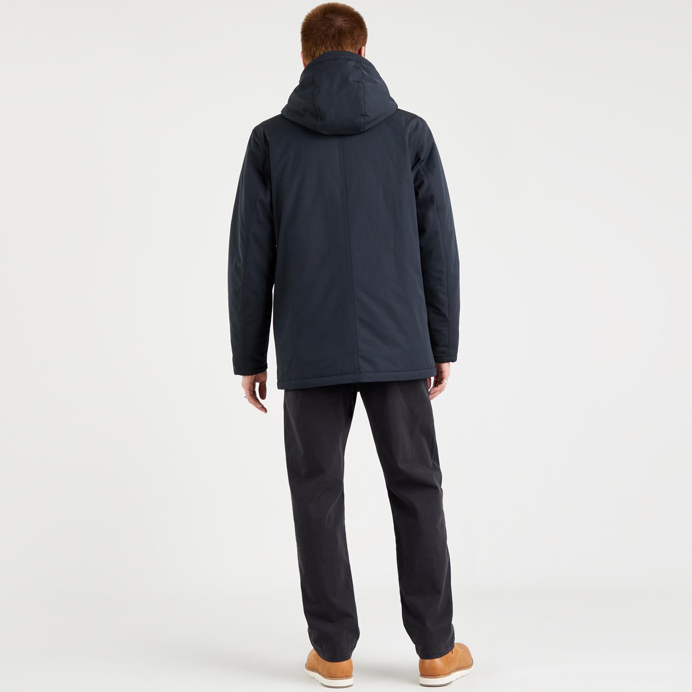 LEVI'S Woodside Men's Mod 90s Thermore Utility Parka in Black