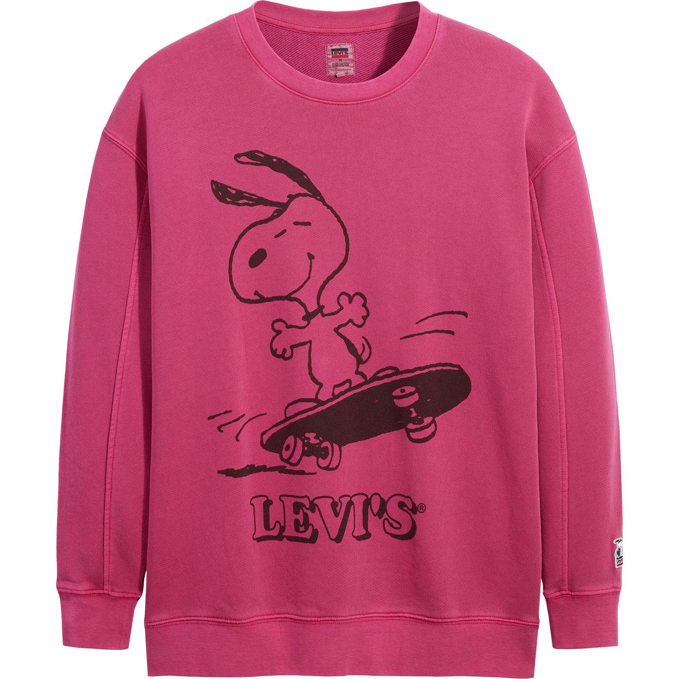 Slecht cocaïne ontmoeten Shop Levis Snoopy Sweatshirt | UP TO 59% OFF