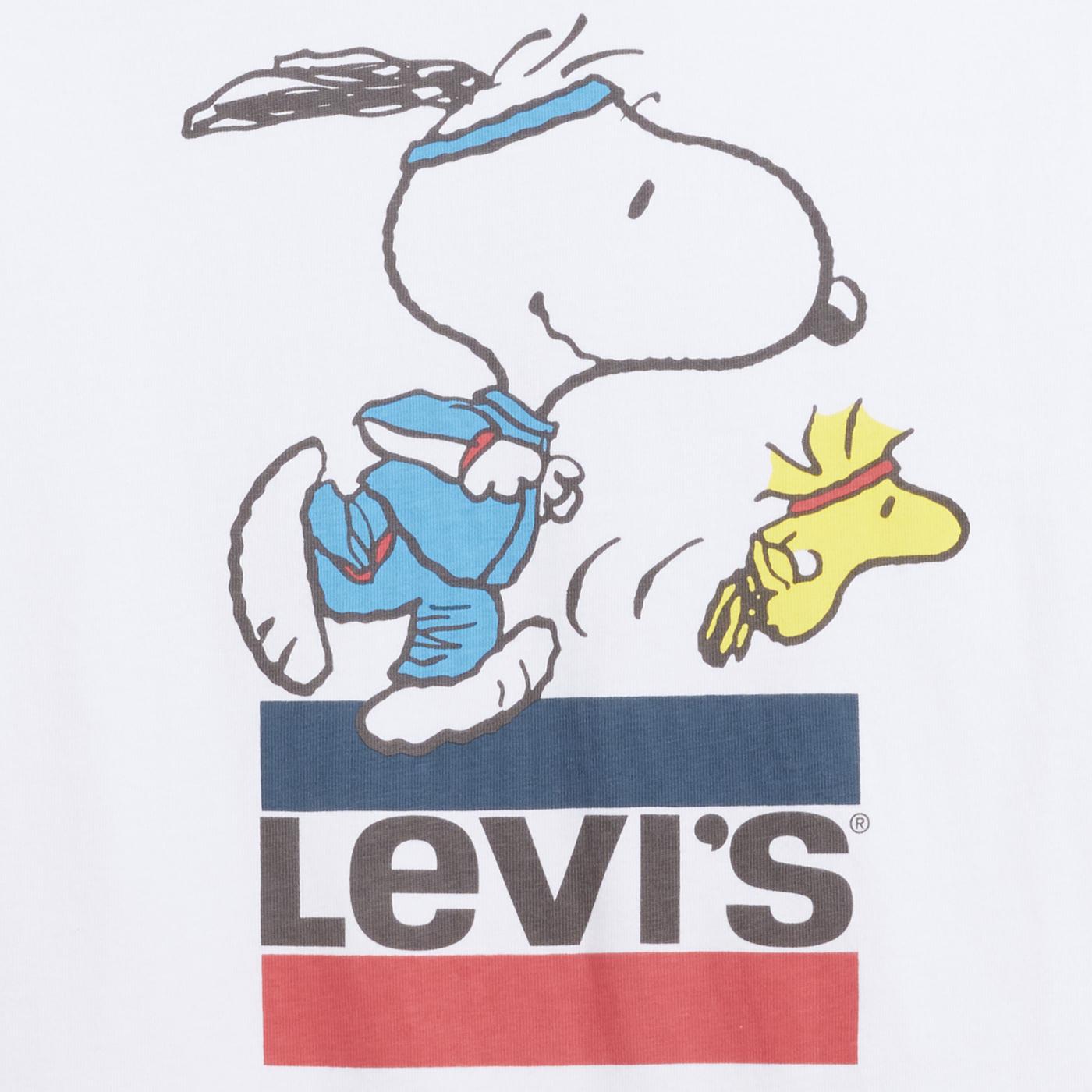 LEVI'S x PEANUTS Snoopy Retro Cropped Graphic Boxy Tee