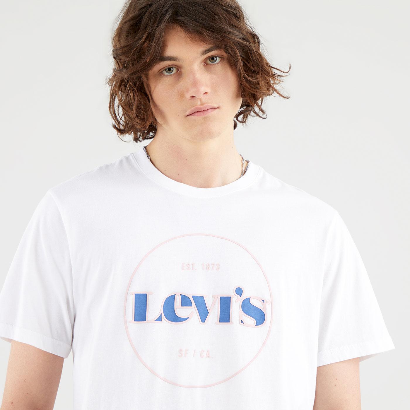 LEVI'S Relaxed Fit Modern Vintage 90s Logo Tee in White