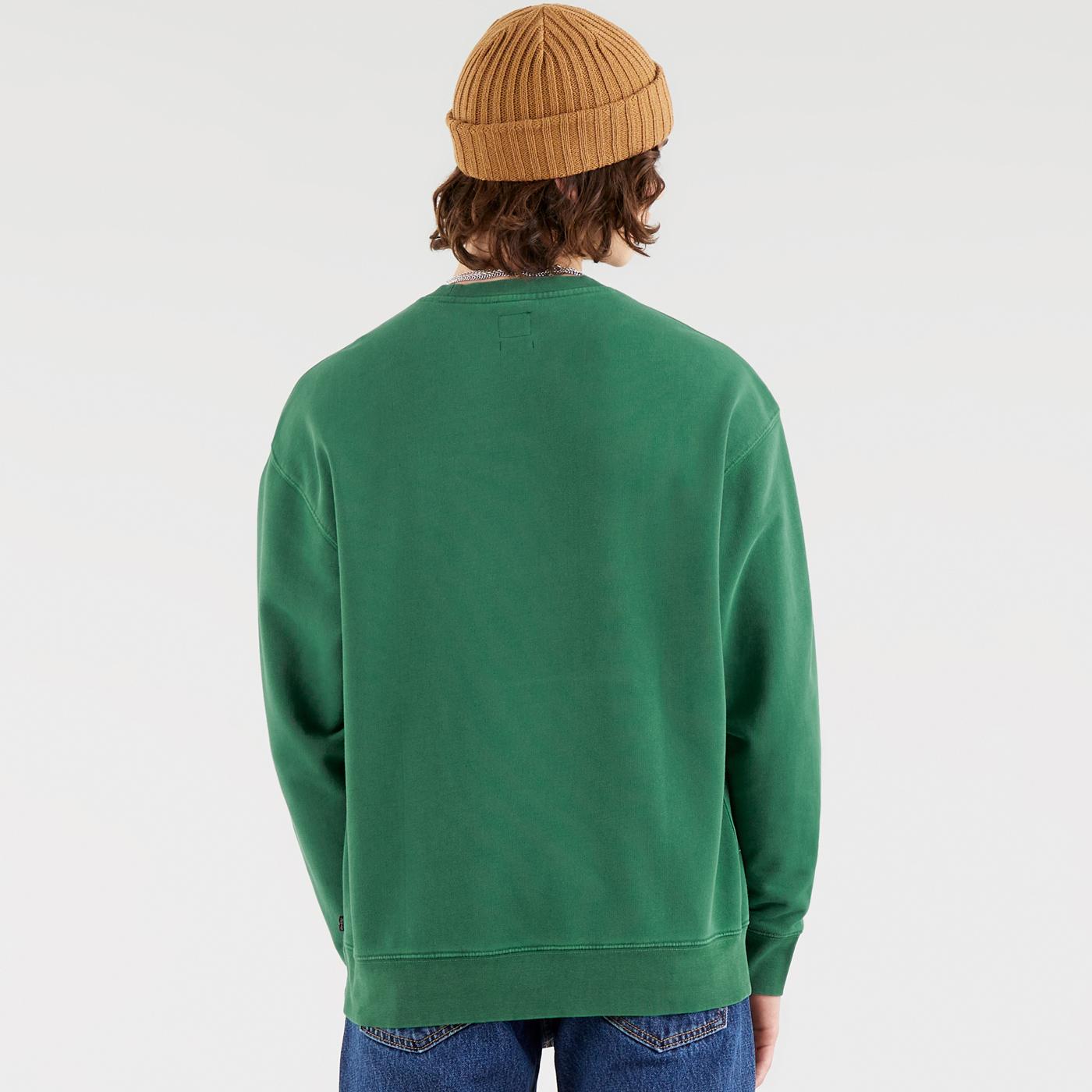 LEVI'S Relaxed T2 Modern Vintage Logo Sweatshirt in Forest