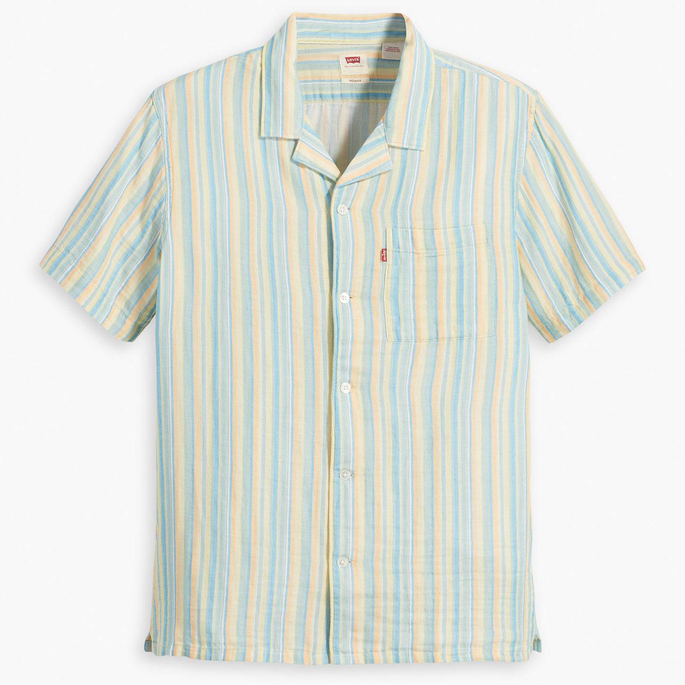 LEVI'S® Retro 50s Sunset Camp Collar Striped Shirt
