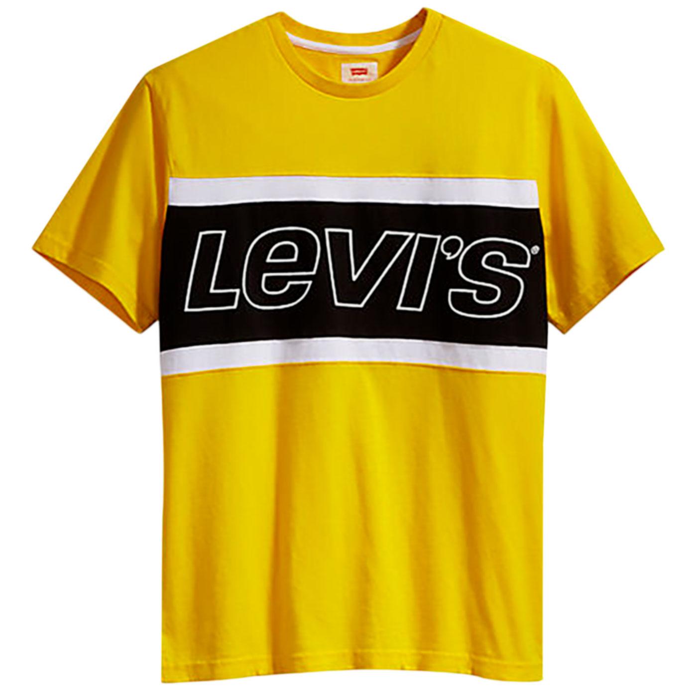 t shirt levis color block