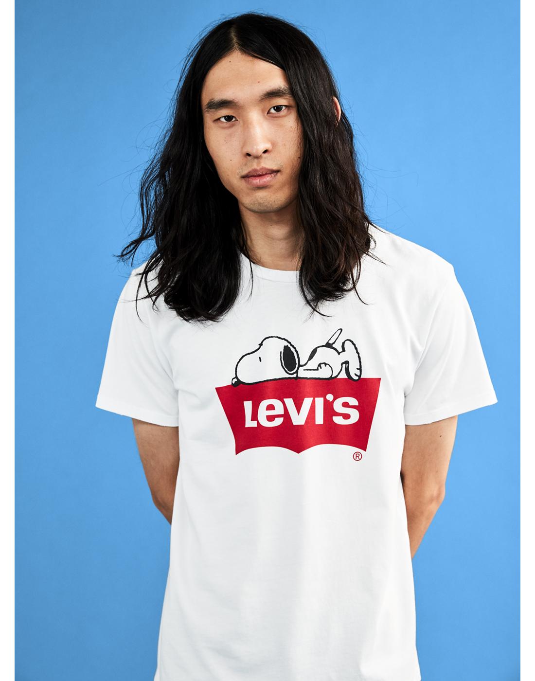 levis t shirt snoopy