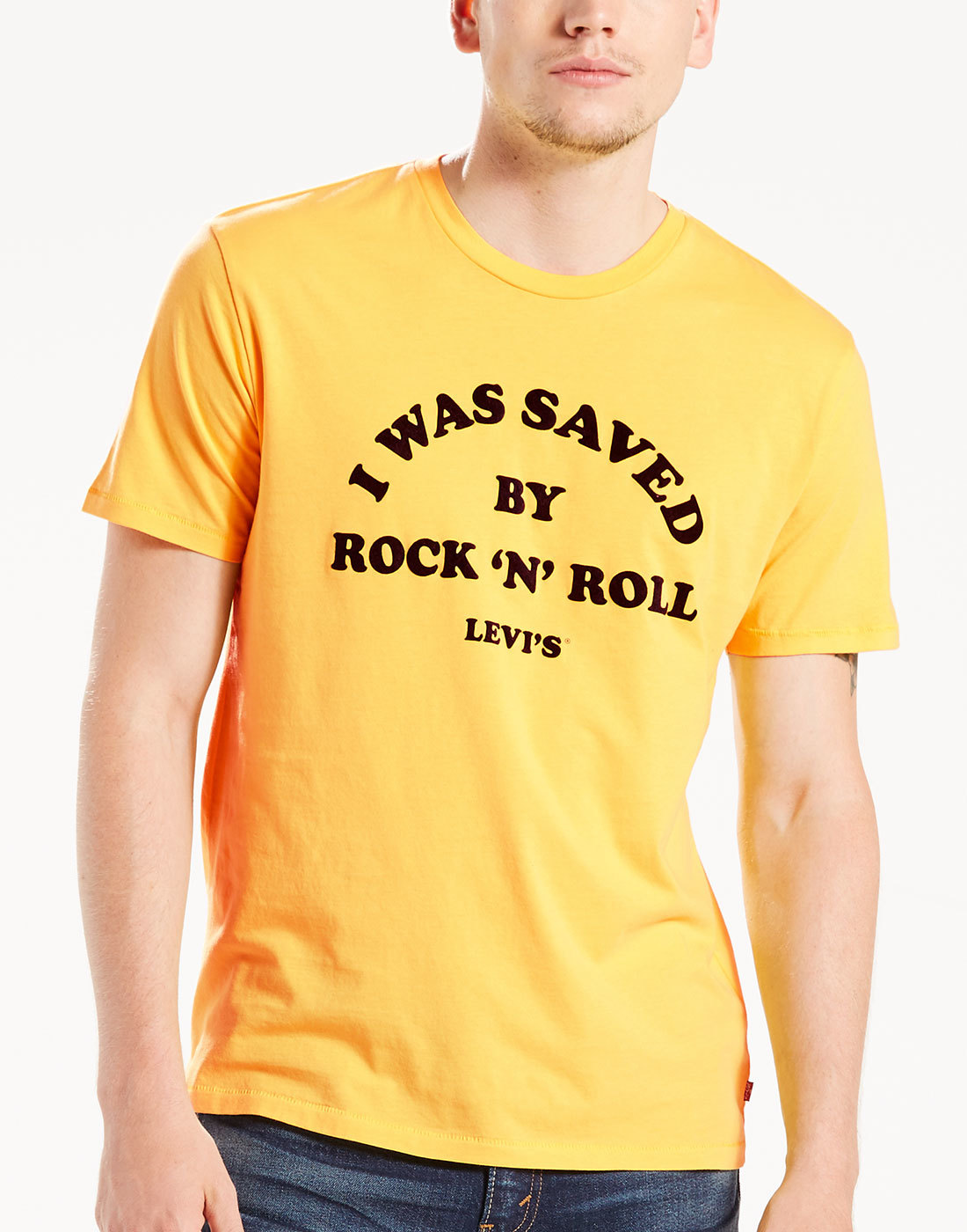 LEVI'S® I Was Saved By Rock 'N Roll Retro 60s Tee
