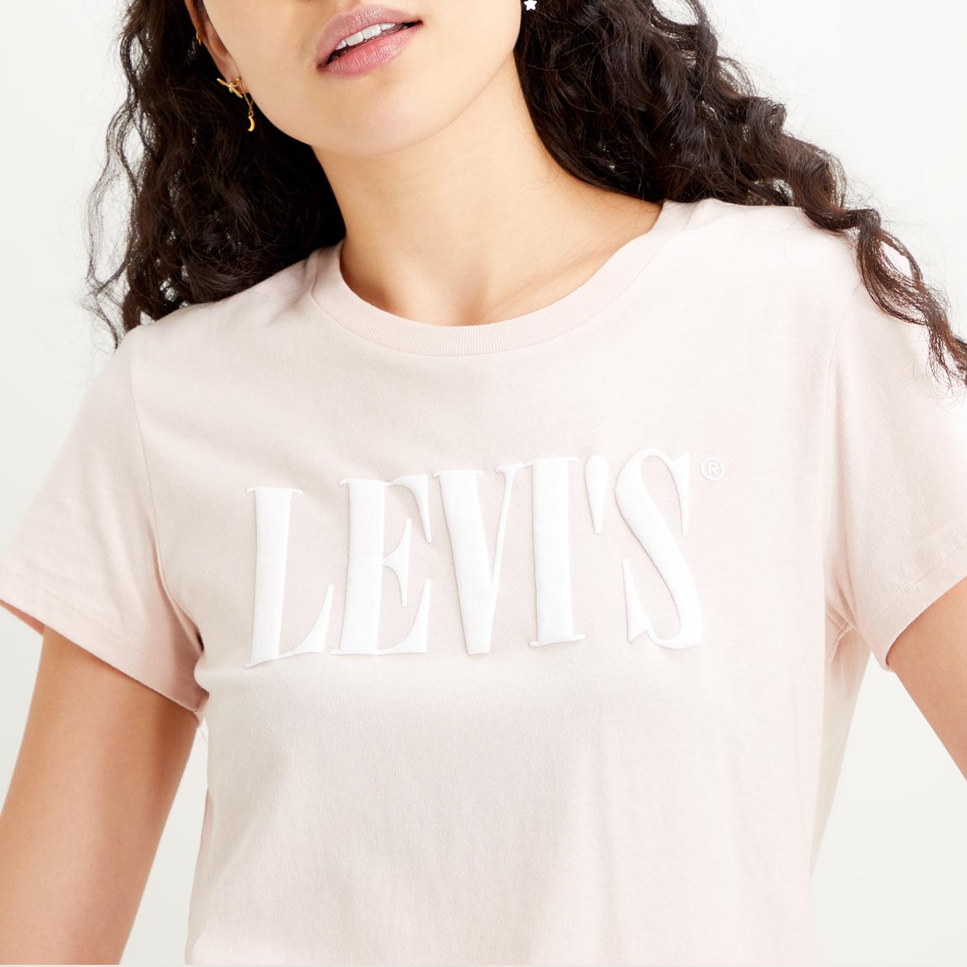 levis t shirt rose