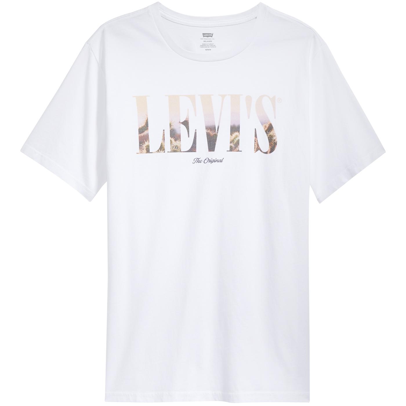 LEVIS Men's Relaxed Fit Desert Photo Logo T-Shirt