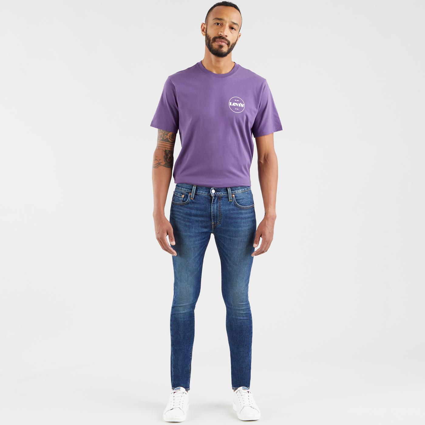 LEVI'S Skinny Taper Men's Retro Mod Jeans in Band Wagon