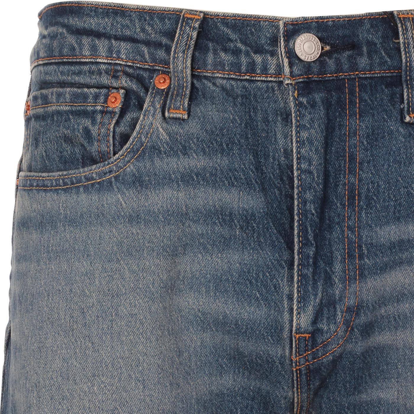 LEVI'S 527 Retro 70s Slim Boot Cut Jeans in Squash Train