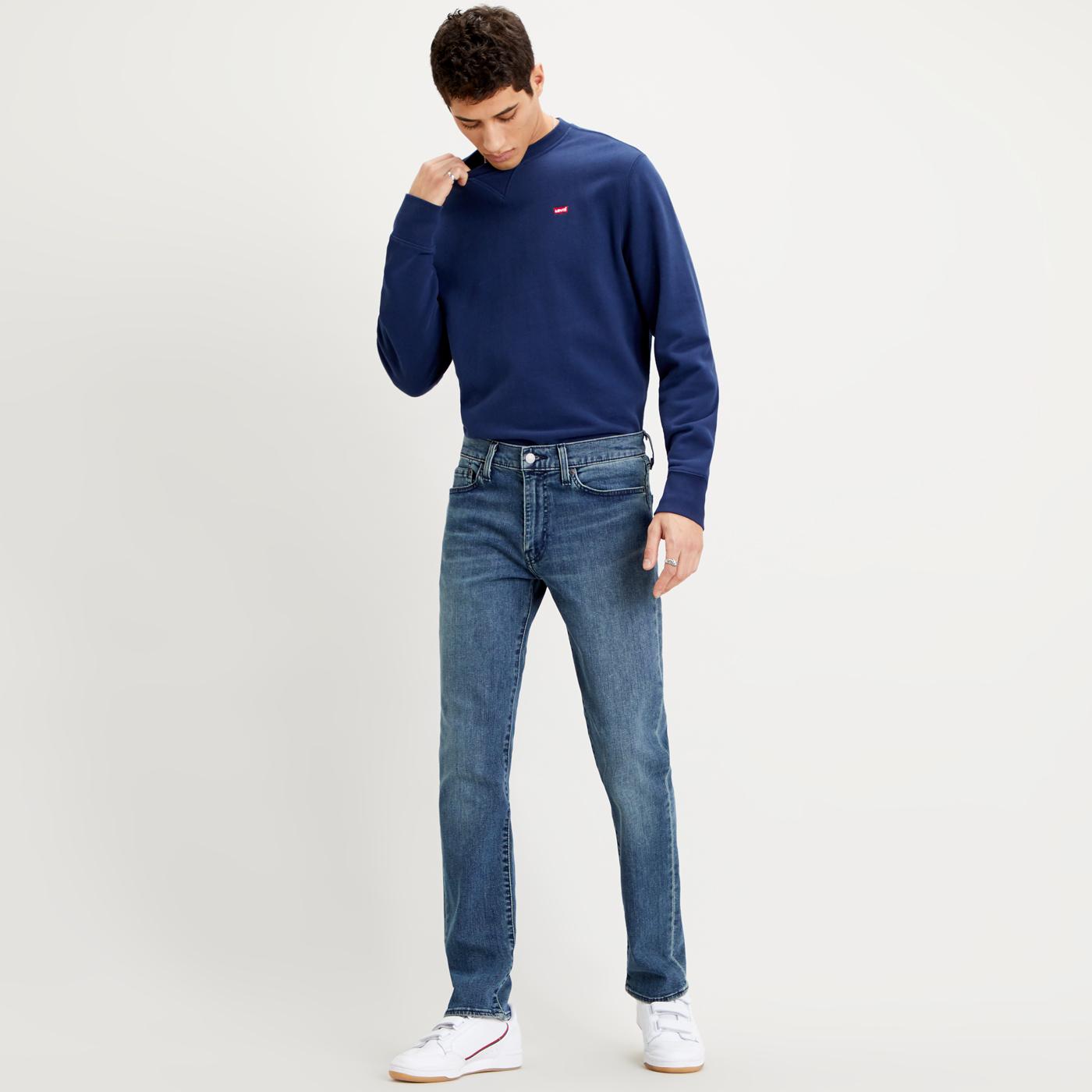 LEVI'S 511 Men's Retro Mod Slim Denim Jeans in Rain Fly