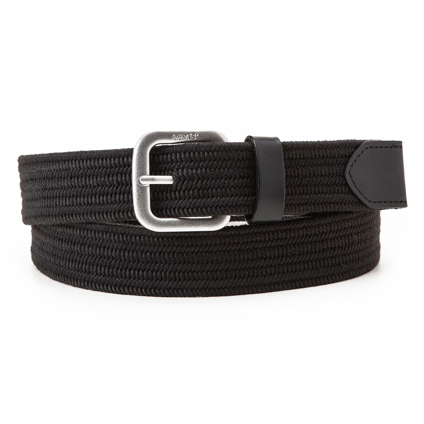 Levi's® Retro 60s Stretch Woven Belt Regular Black