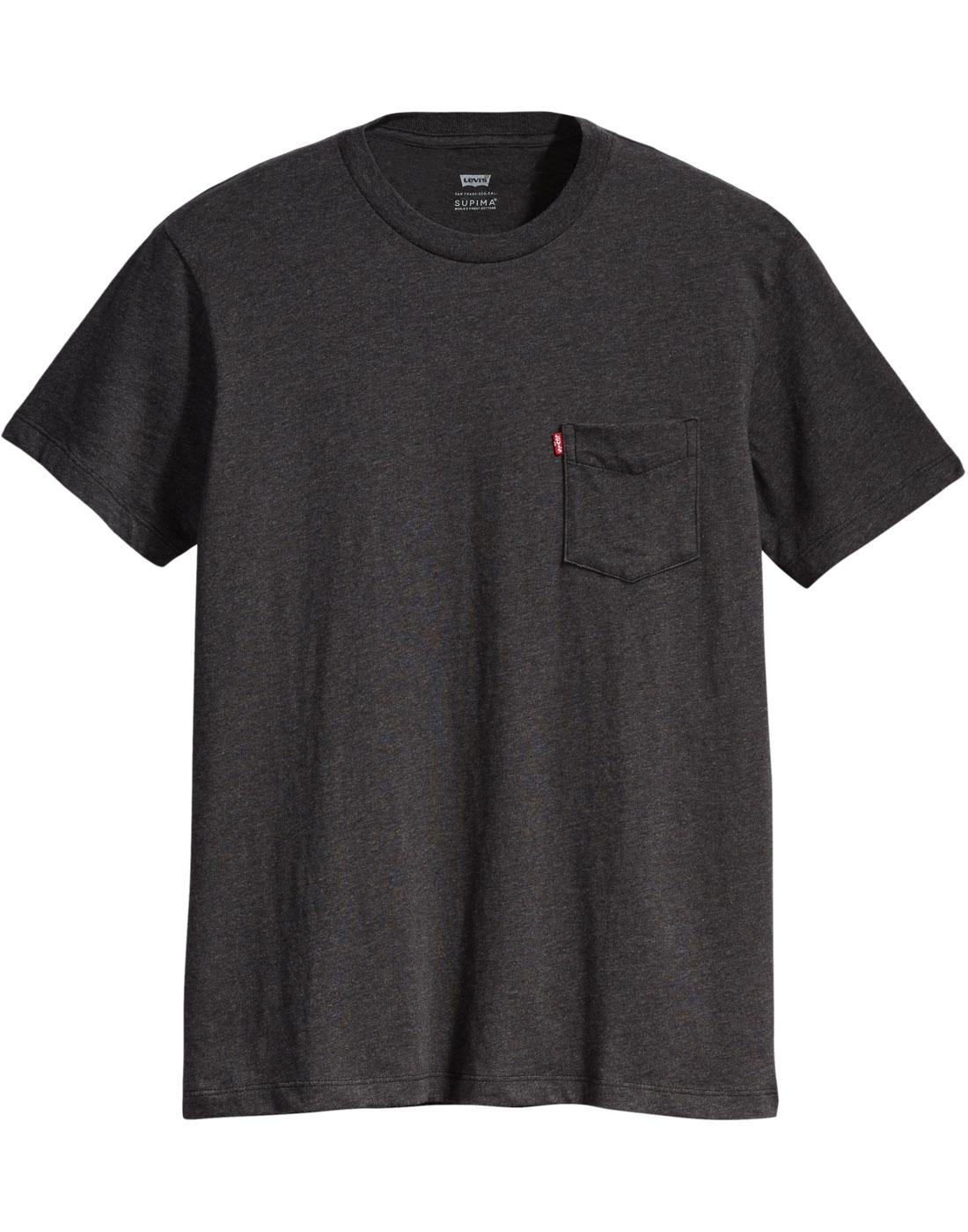 LEVI'S Sunset Pocket Retro 70s T-shirt (OBSIDIAN)