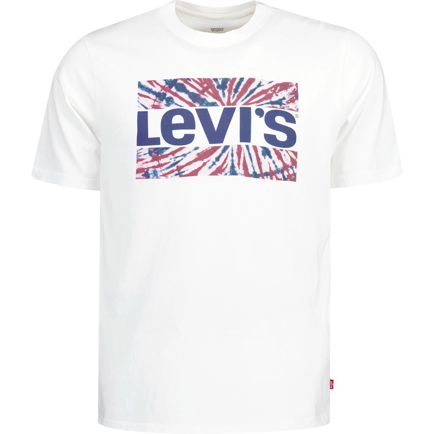 LEVI'S® 90s Britpop Tie Dye Tee (White)