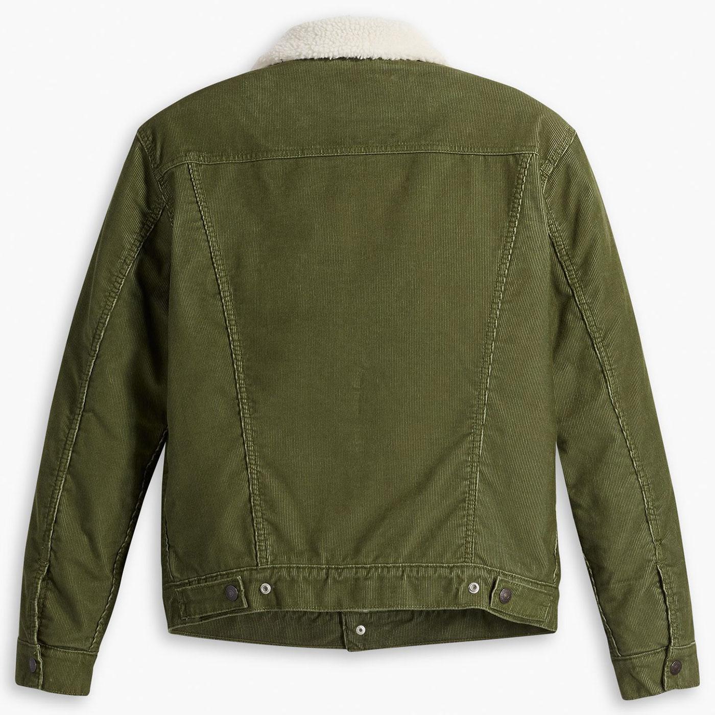 Levi corduroy sherpa jacket shop