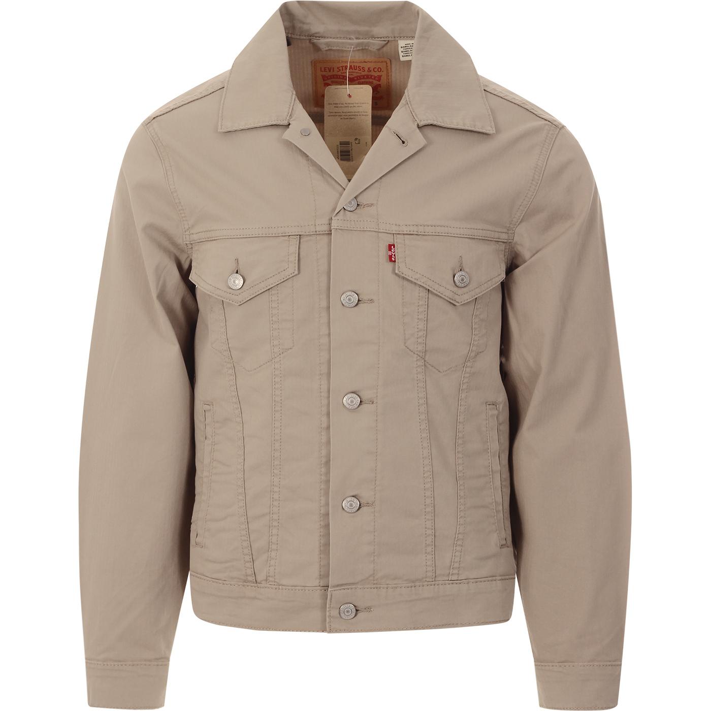LEVI'S Vintage Fit Herringbone Trucker Jacket (H)