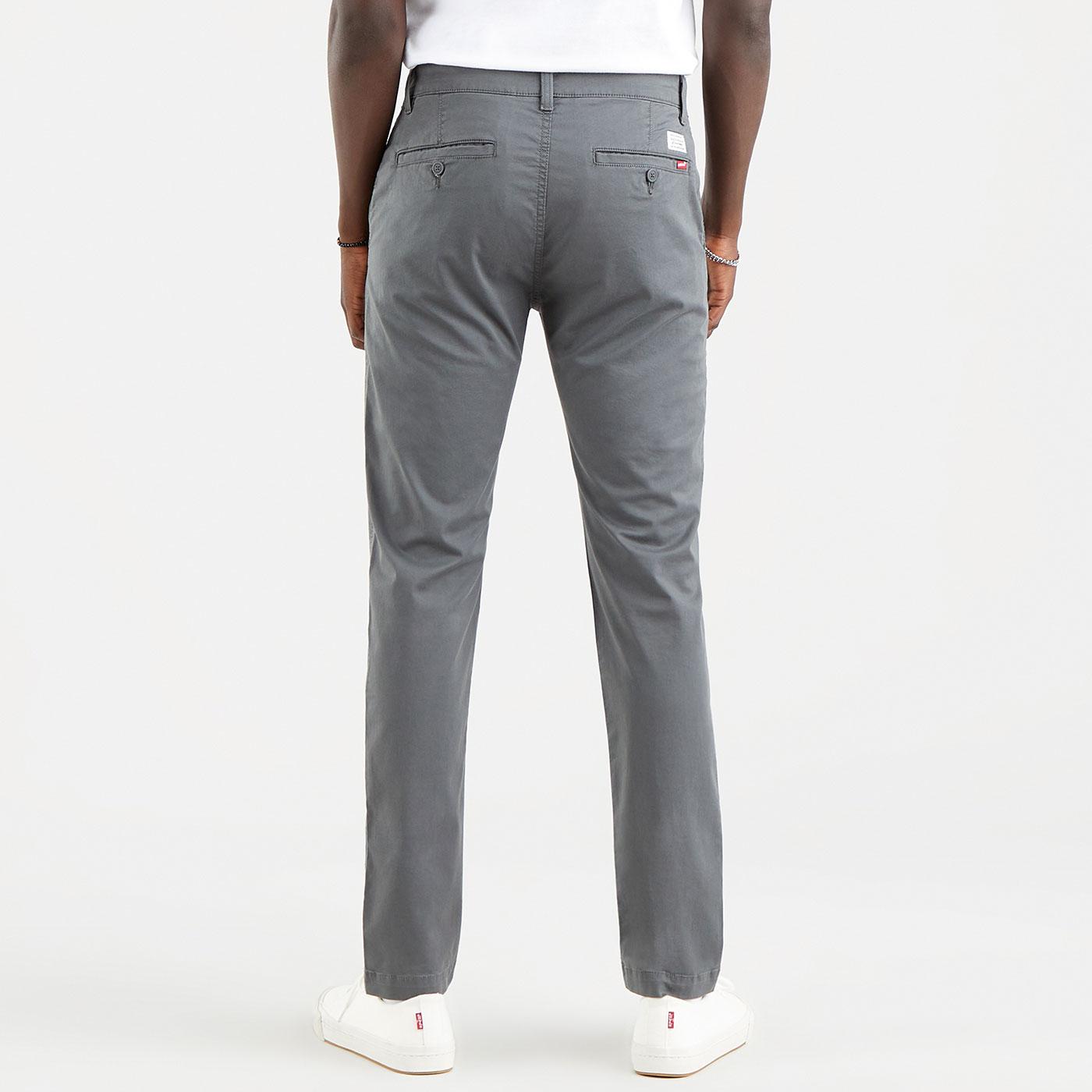 LEVI'S XX Chino Slim Taper Retro Twill Trouser in Grey Ore