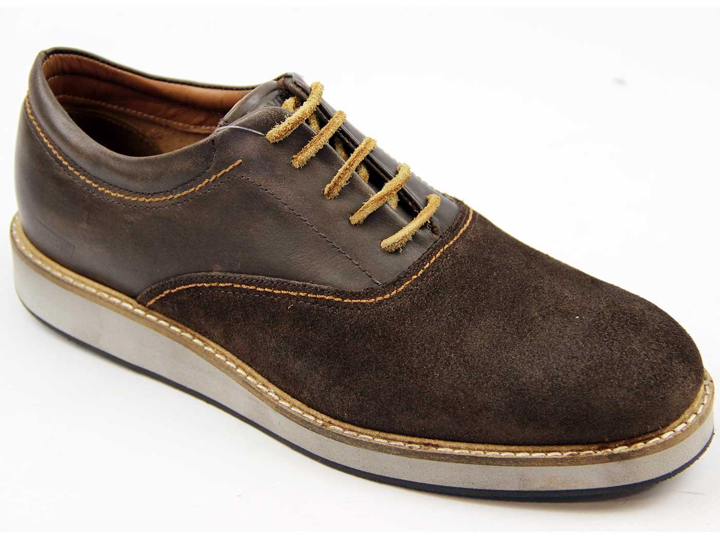LEVI'S® Retro Mod Suede & Leather Oxford Shoes DB