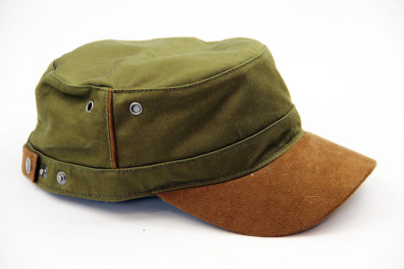 LEVI'S® City Army Hat Retro 70s Indie Military Cap Regular Khaki