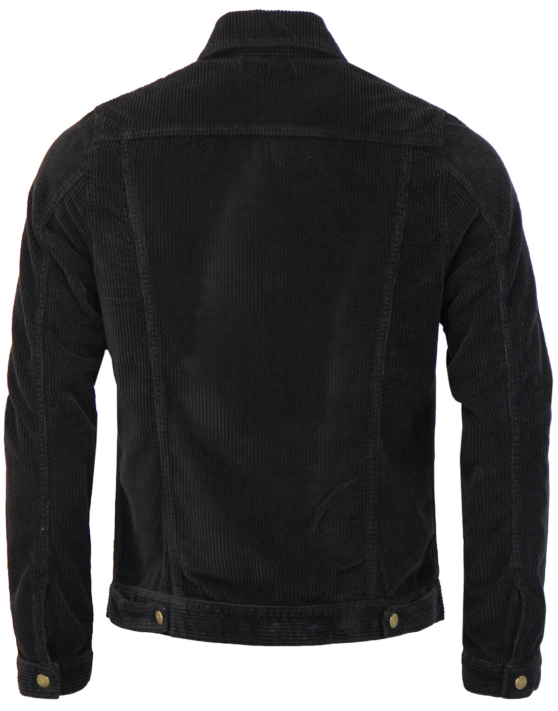 LOIS Tejana Mens Retro 70s Jumbo Cord Jacket in Black