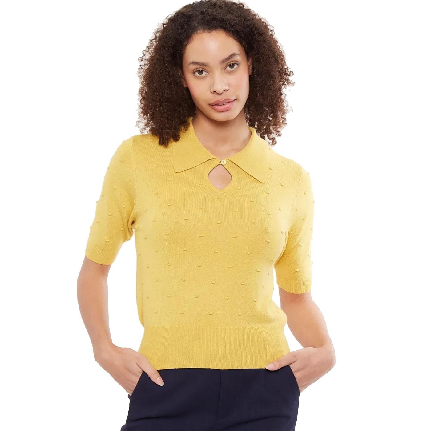 Josephina Raindrops LOUCHE Textured Sweater M