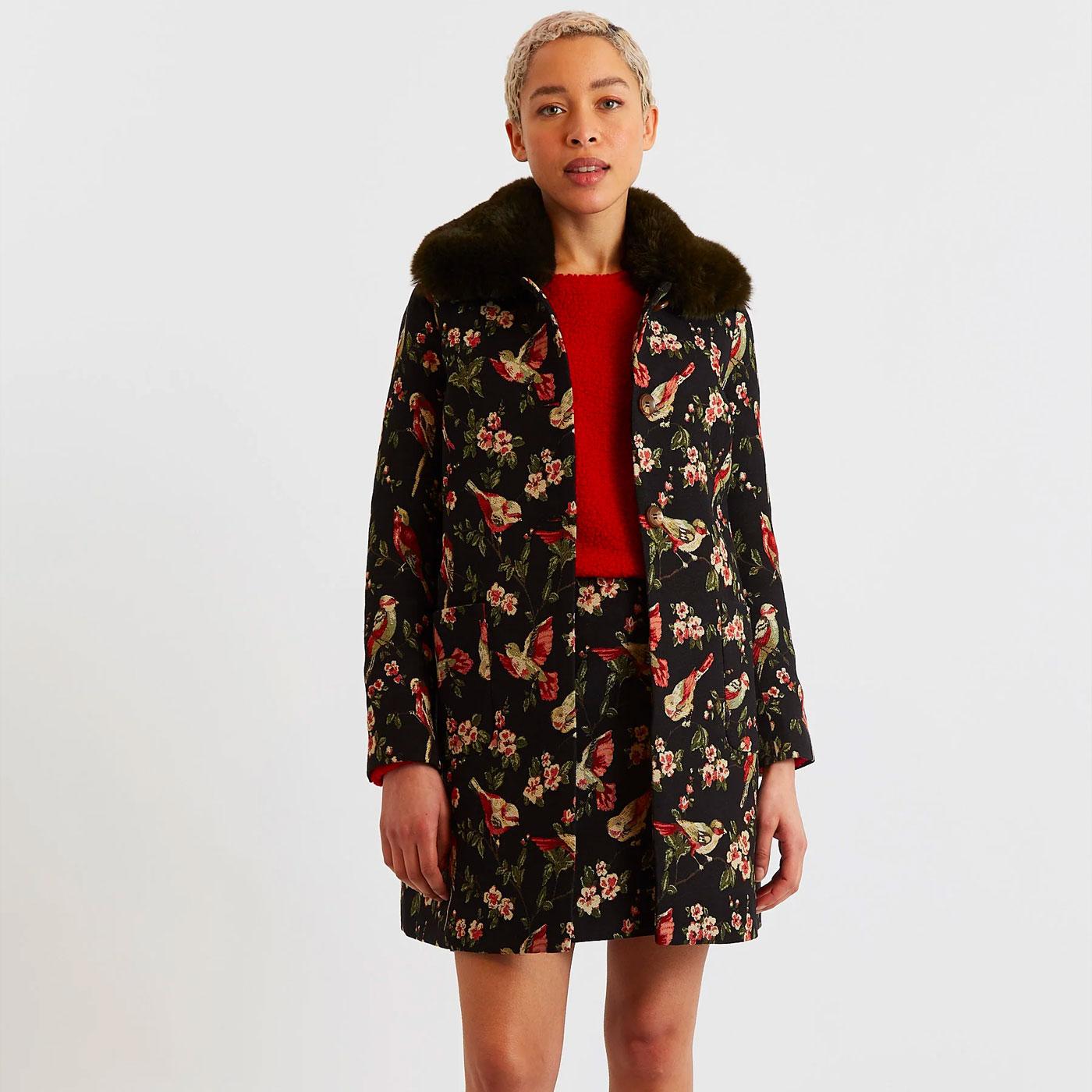 LOUCHE Matching Vintage Tweet Coat & Mini Skirt