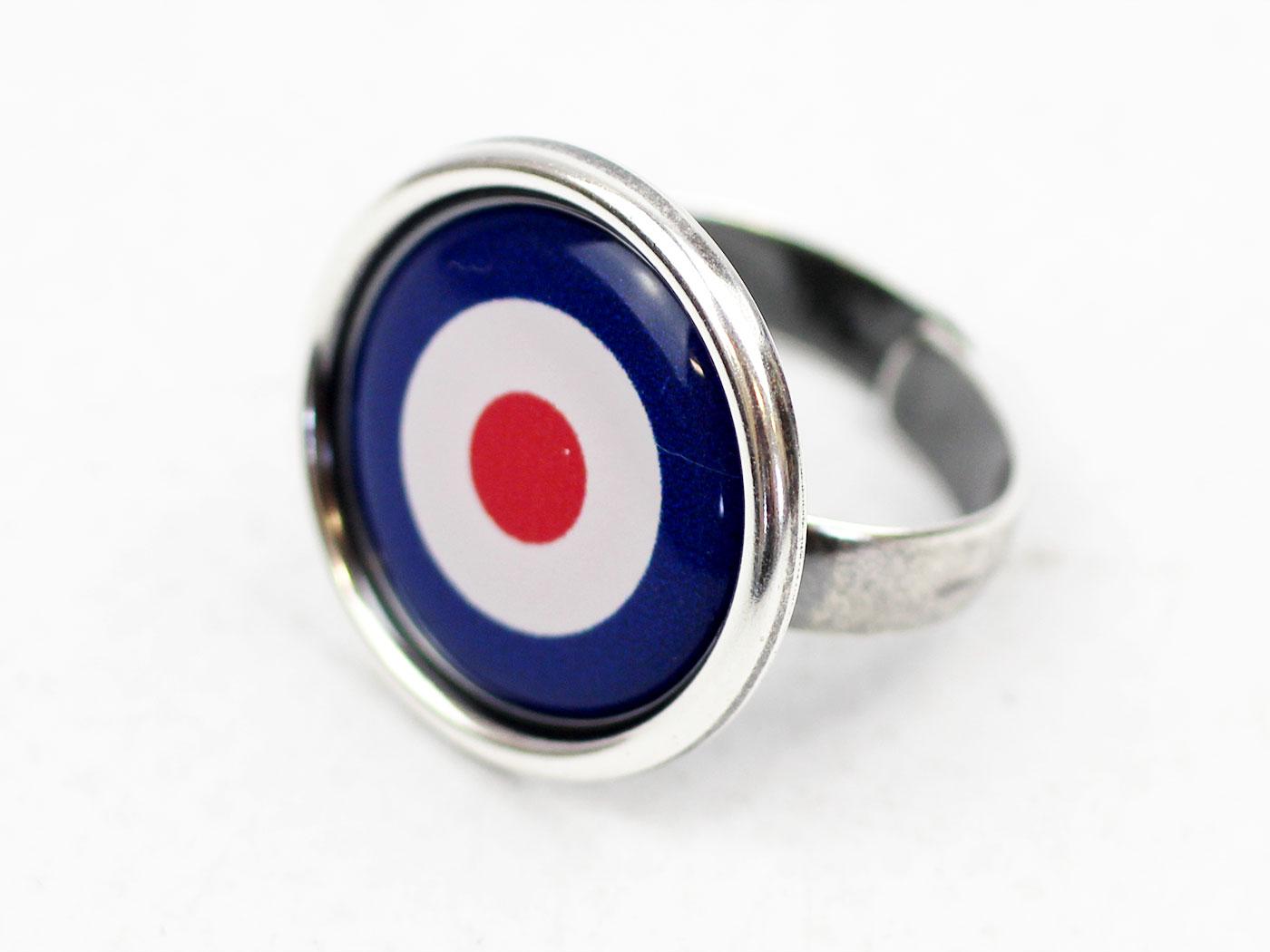 Mod Target Ring LOVE BOUTIQUE Retro 60s Ring