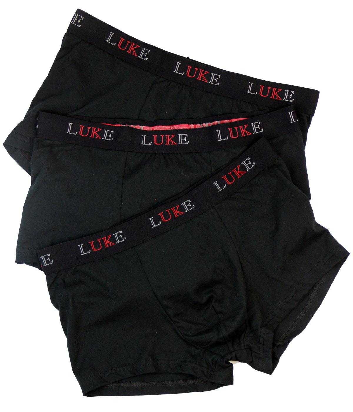 + Frankys LUKE SPORT Retro 3 Boxer Shorts Gift Set
