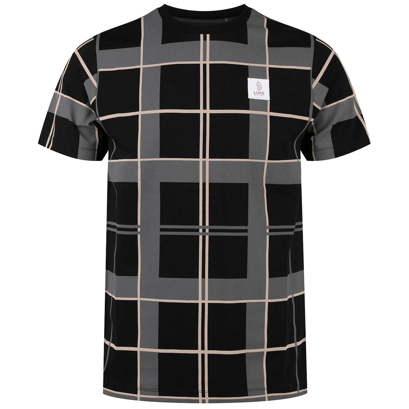 Birdoswald Luke 1977 AOP Retro Check T-shirt (B/E)