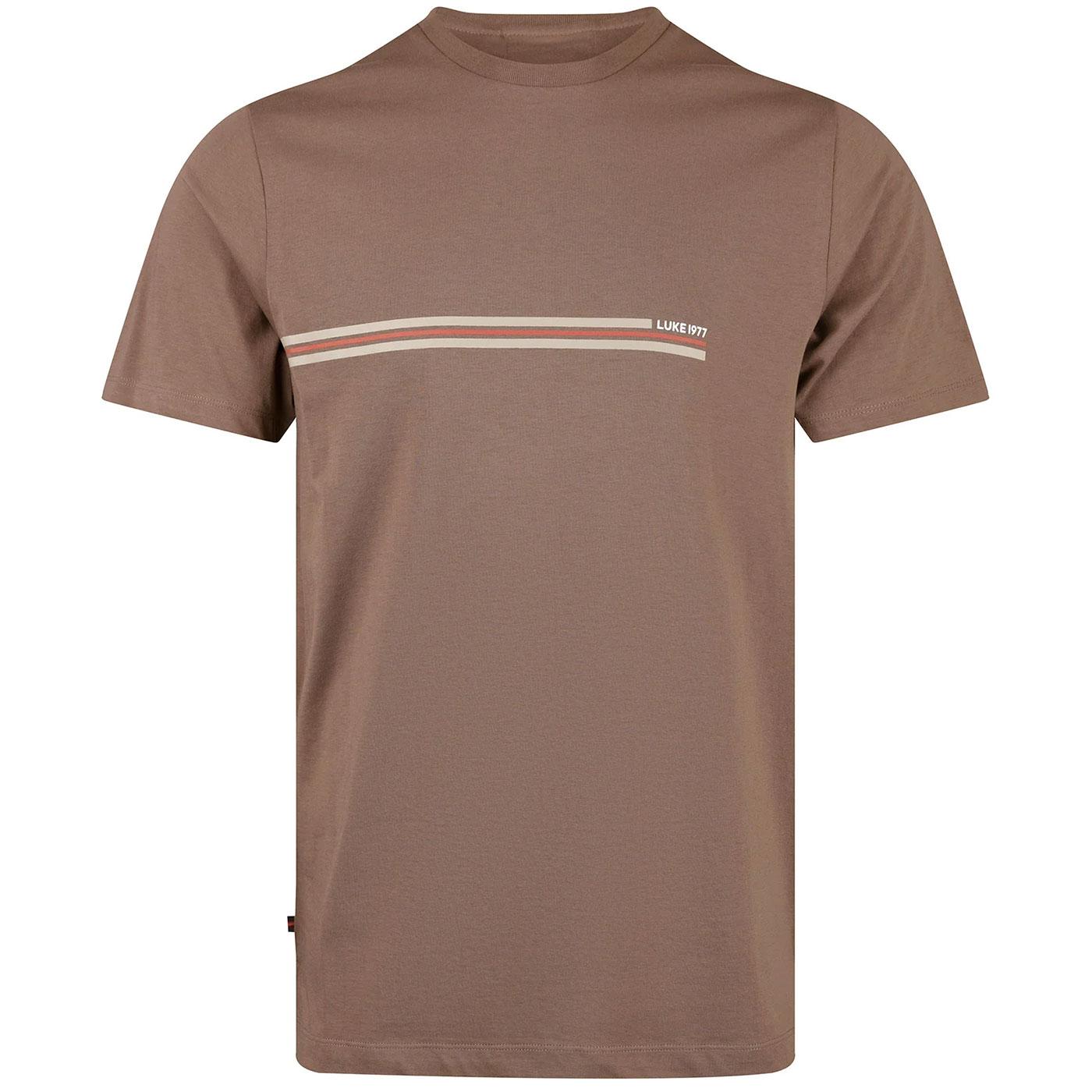 Luke 1977 Retro 90s Block Stripe Jersey T-shirt H