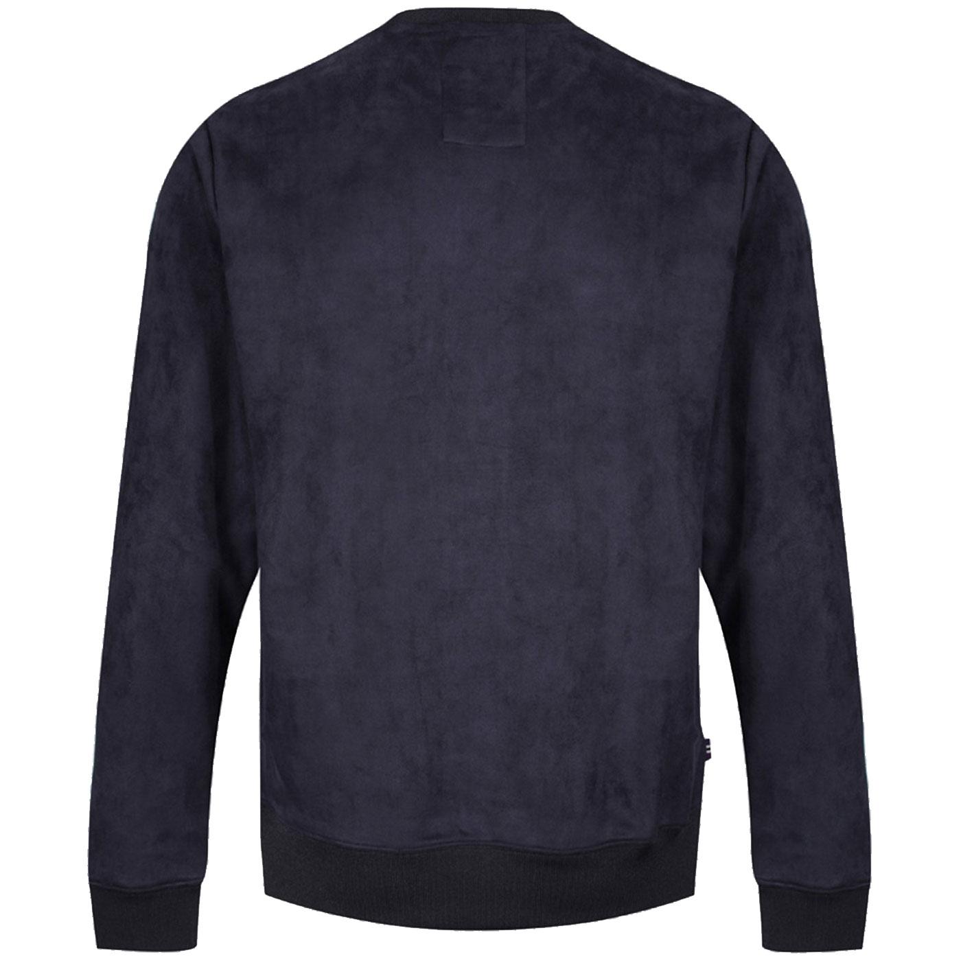 Suede cheap sweatshirt mens