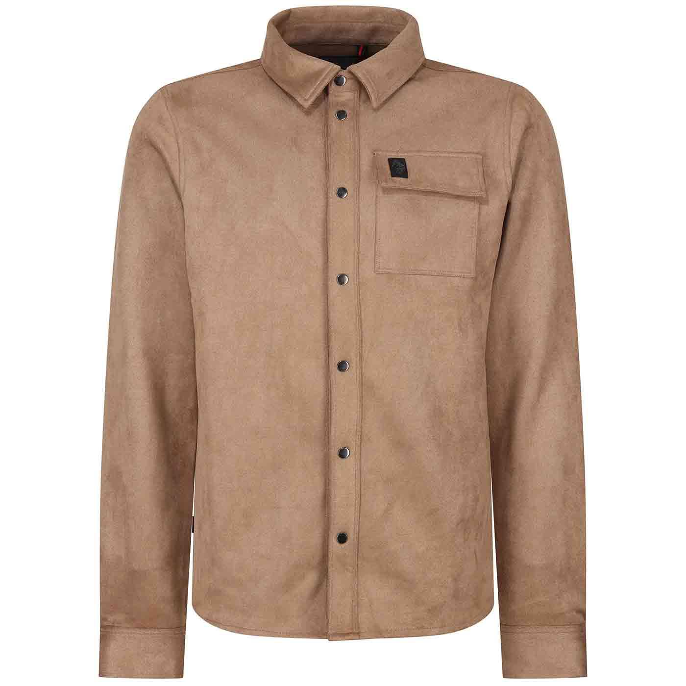 Donovan 1000 Luke Mainline Faux Suede Overshirt T