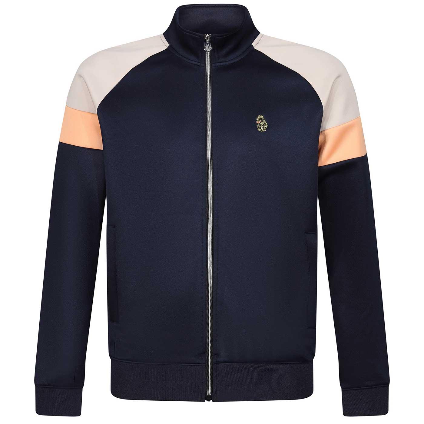 Kas 3 LUKE Retro 80s Colour Block Track Jacket  DN