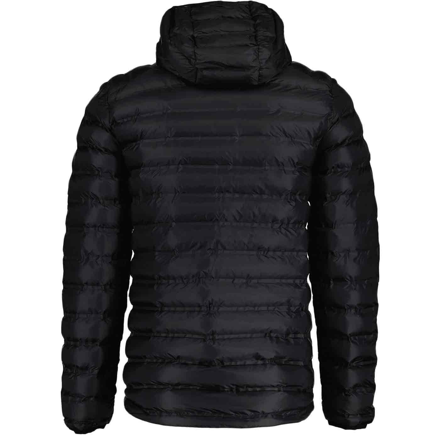 LUKE PERFORMANCE Worldy Retro Puffer Jacket in All Black