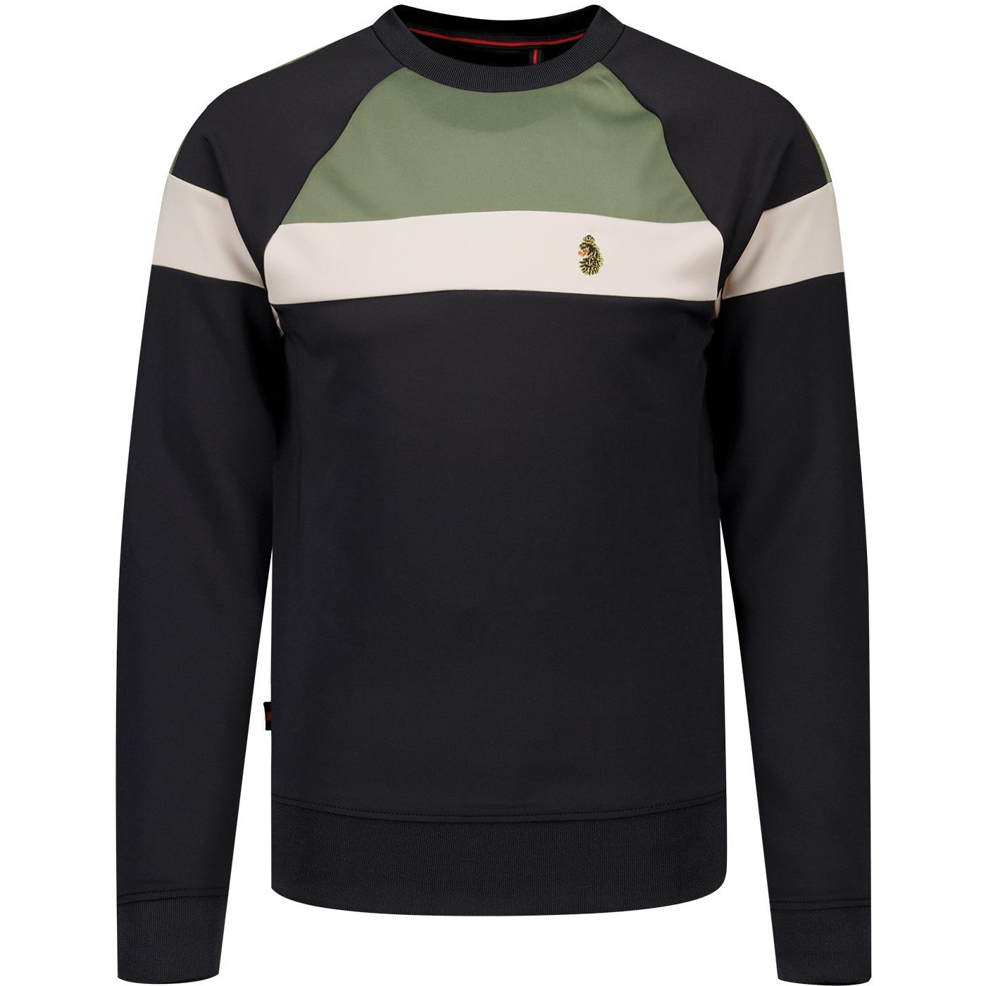 Adam 3 Luke 1977 Colour Block Tricot Sweatshirt BF