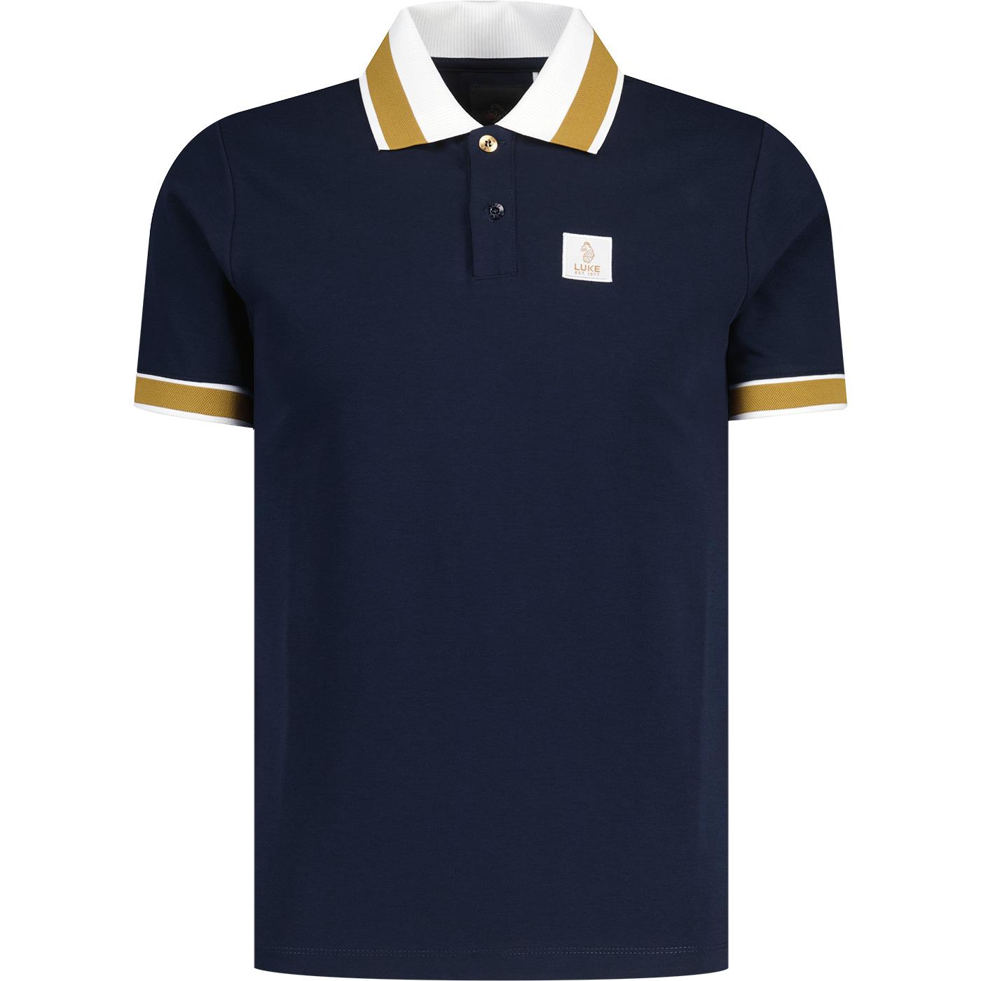 Makati Luke 1977 Honeycomb Textured Polo Shirt DN