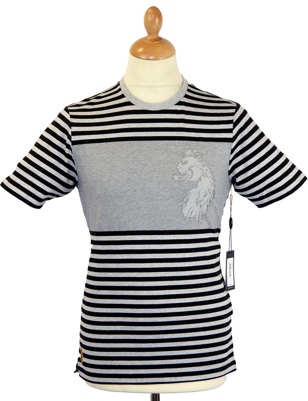 Mobots LUKE 1977 Retro Stripe & Spot Print T-Shirt