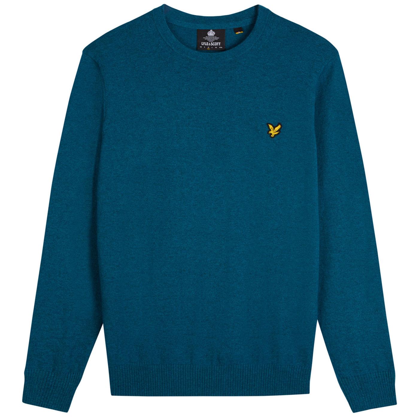 LYLE AND SCOTT Retro Merino Wool Knitted Jumper PT