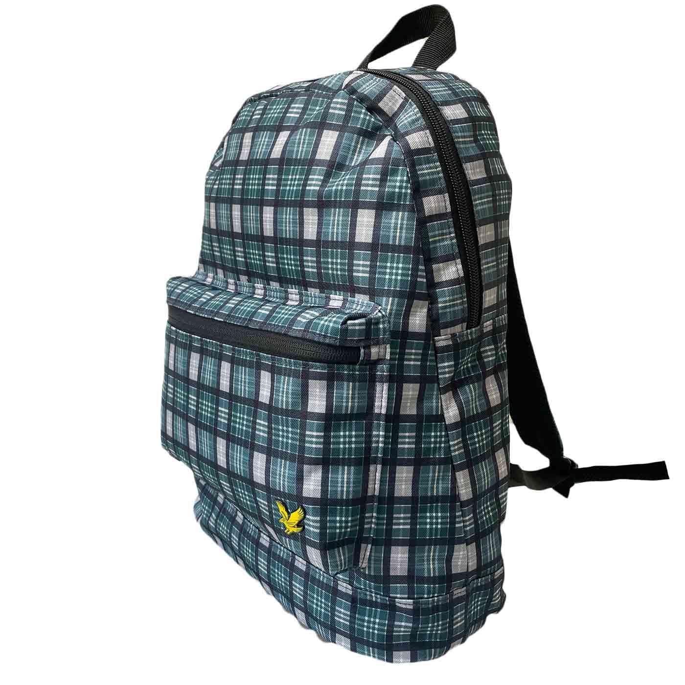 Lyle & Scott Retro Check Medium Everyday Backpack 