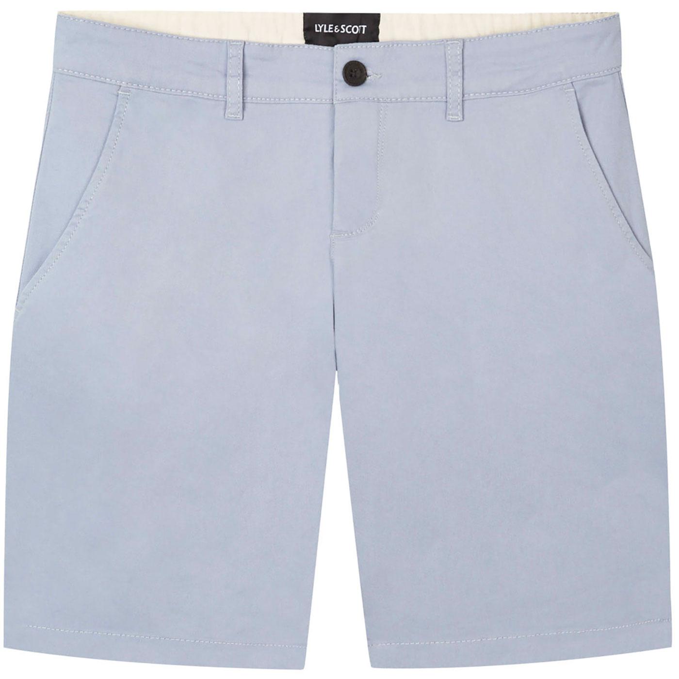 LYLE & SCOTT Men's Retro Chino Shorts (Cloud Blue)