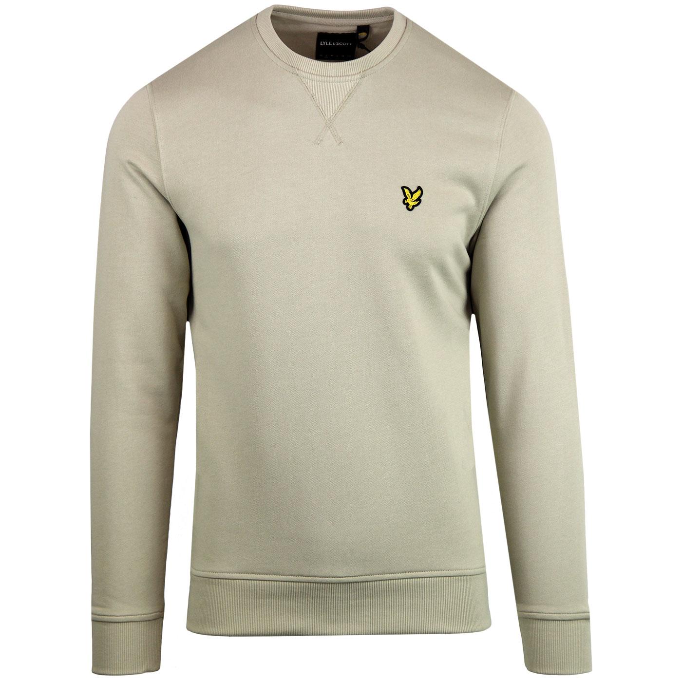 LYLE & SCOTT Crew Neck Sweatshirt (Green Stone)