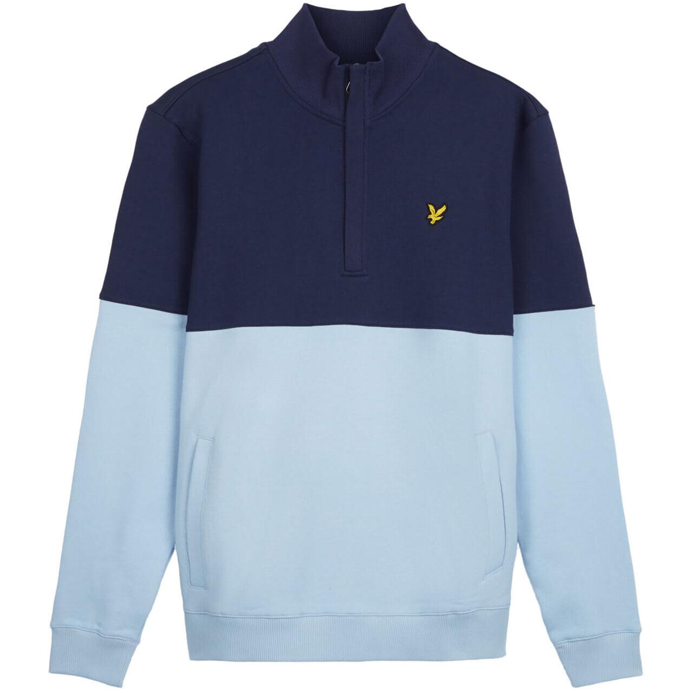 LYLE & SCOTT Men's Retro Split Funnel Neck Sweater