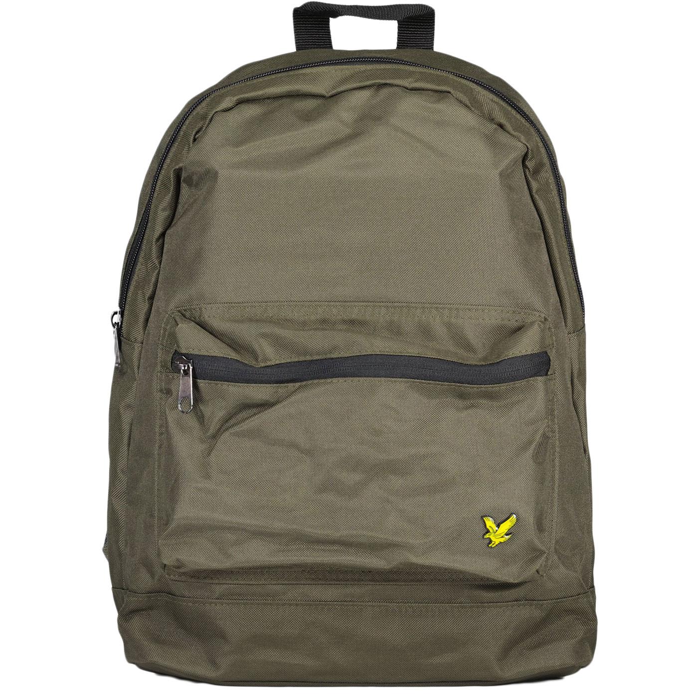 Lyle & Scott Men's Casual Retro Backpack Olive