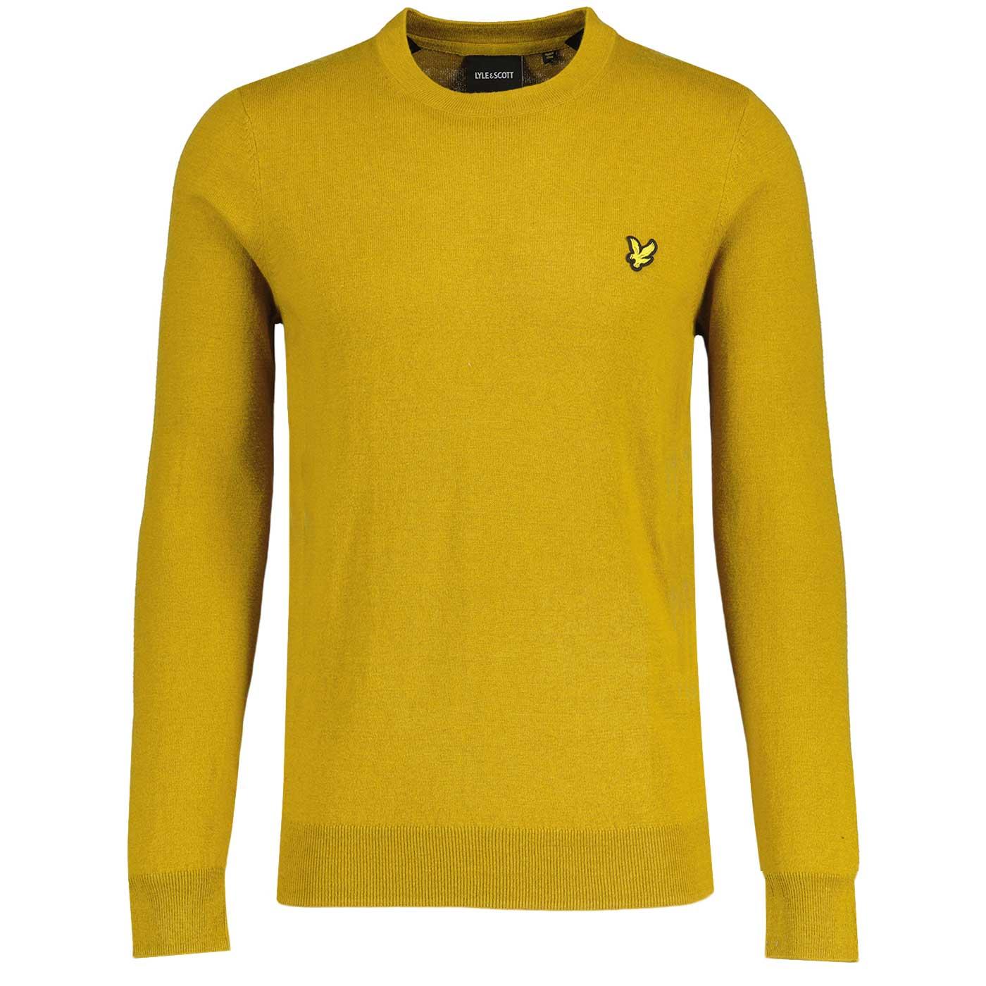 LYLE & SCOTT Cotton Merino Crew Neck Jumper (EG)