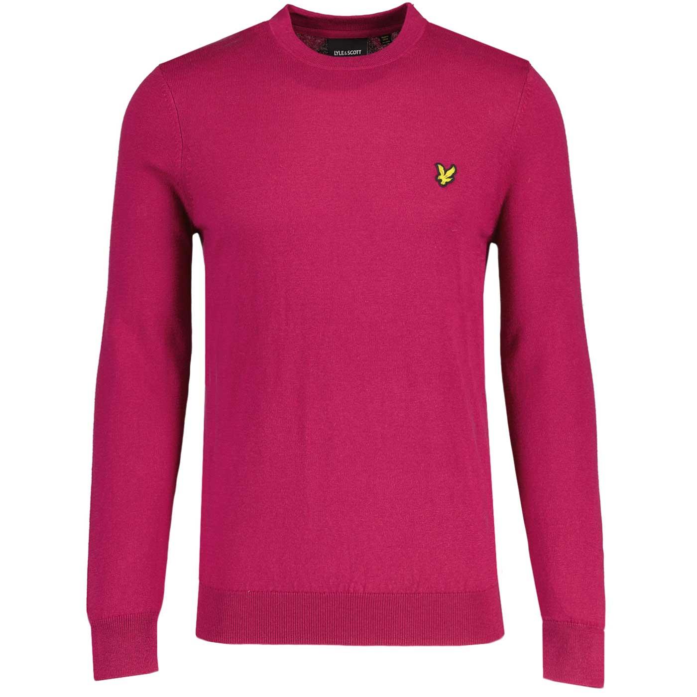 LYLE & SCOTT Cotton Merino Crew Neck Jumper (RB)