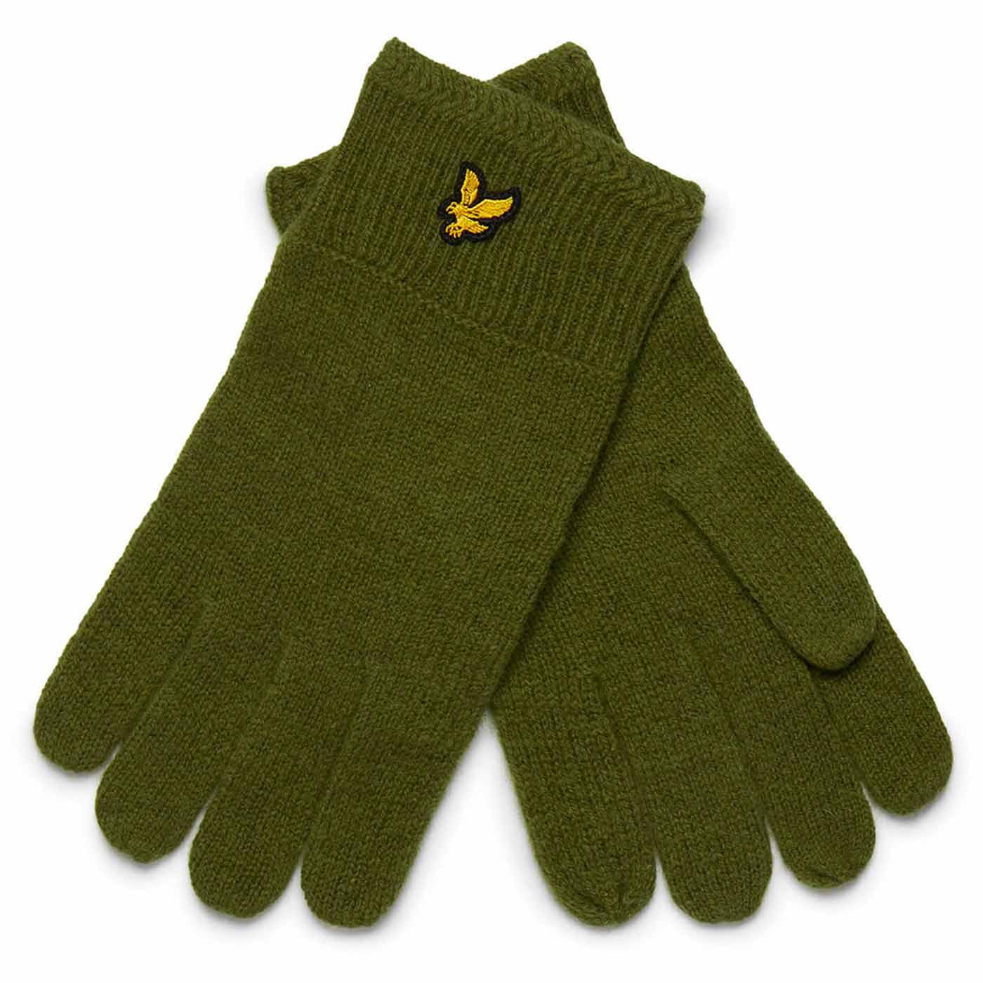 LYLE & SCOTT Retro Racked Rib Wool Blend Gloves O