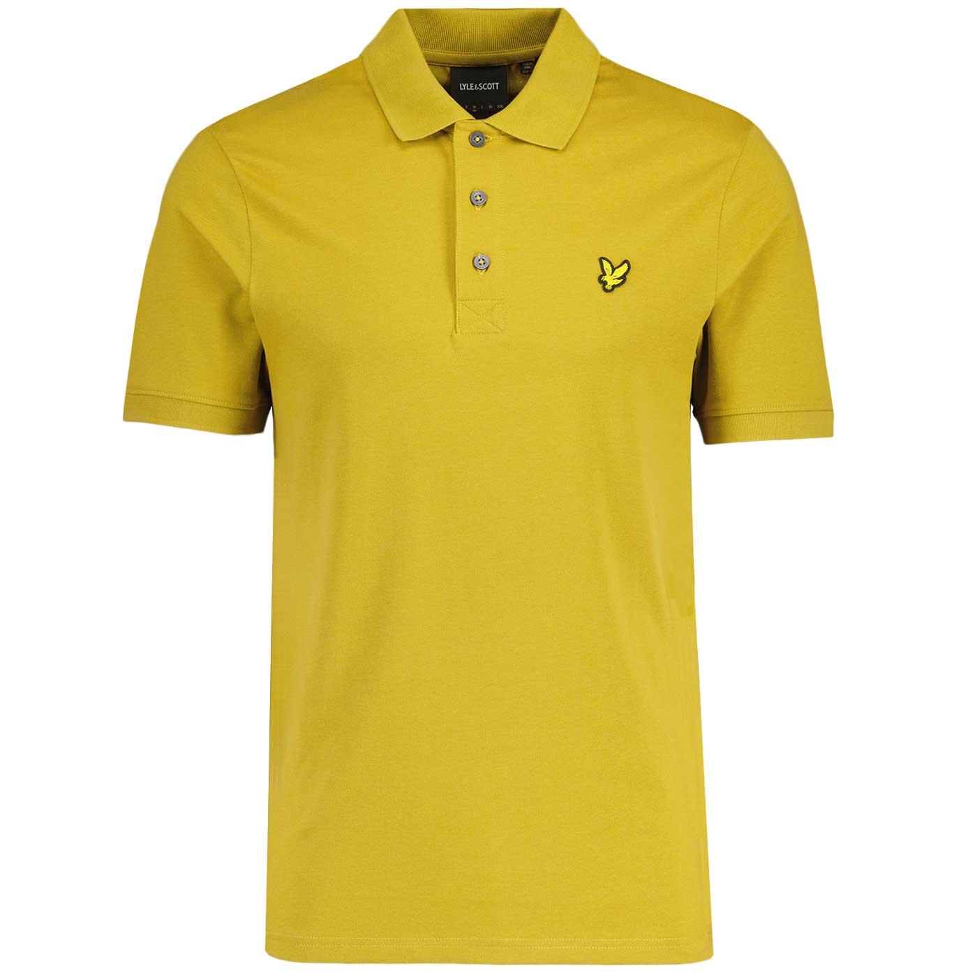 LYLE & SCOTT Mod Slim Fit SS Plain Polo Shirt (EG)