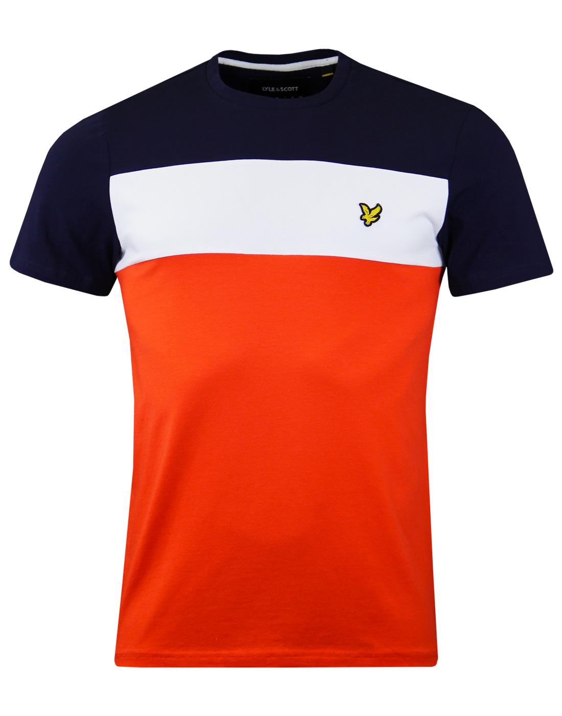 red lyle and scott t shirt