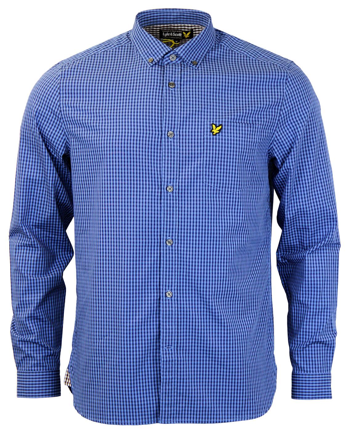 Gingham LYLE AND SCOTT Check Button Down Shirt