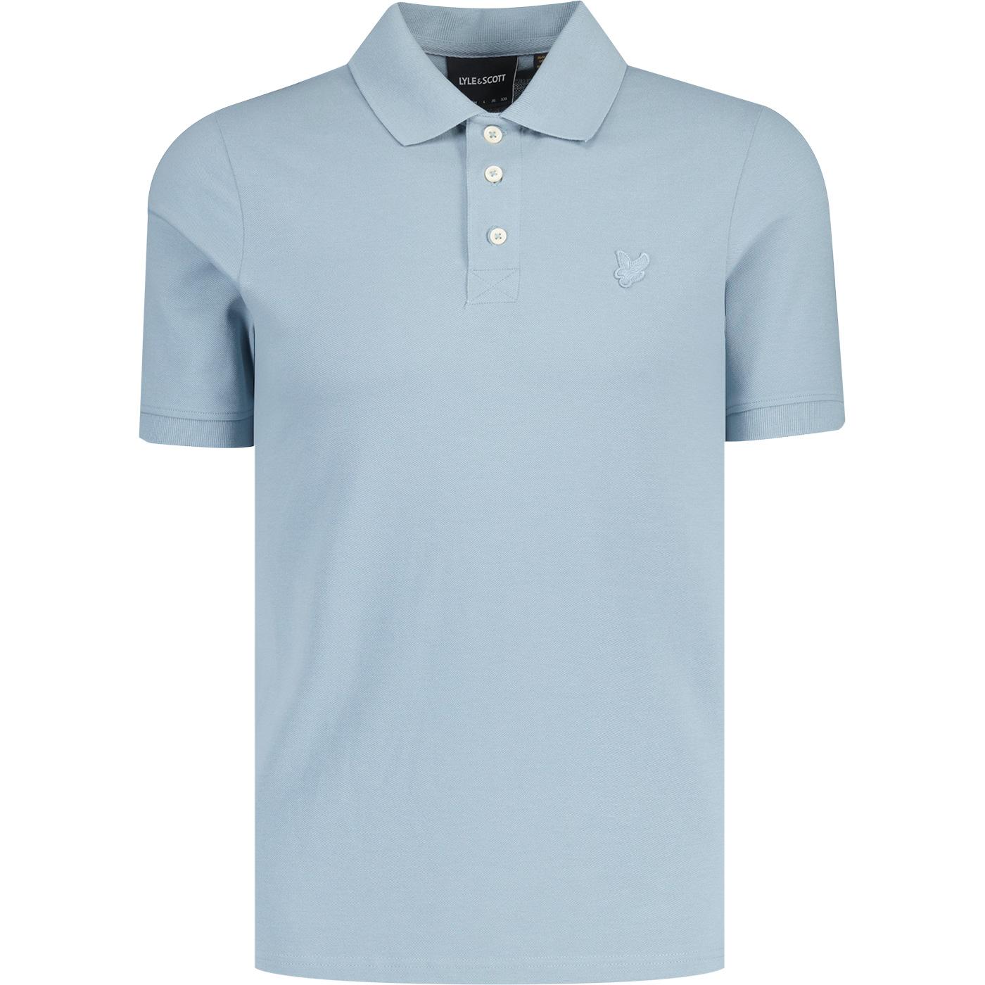 Lyle & Scott Tonal Eagle Superfine Polo Shirt (BA)