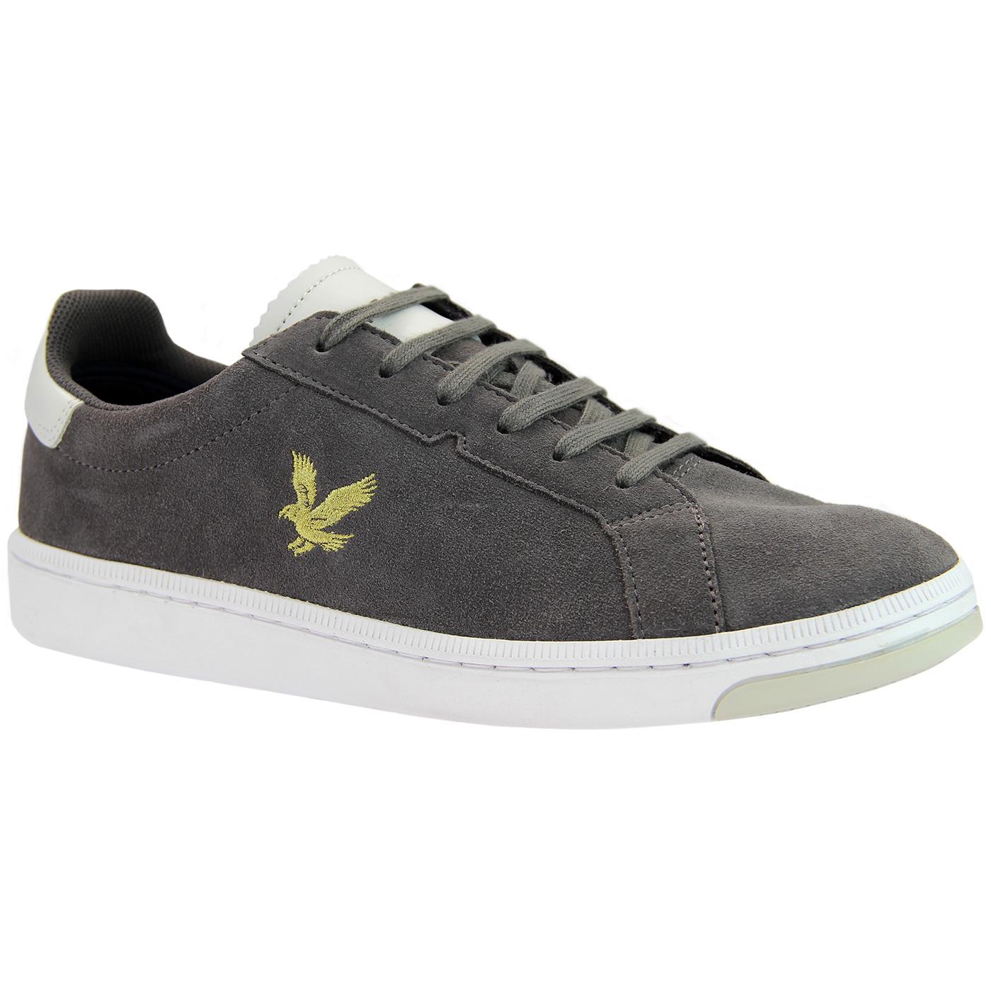 lyle and scott black trainers